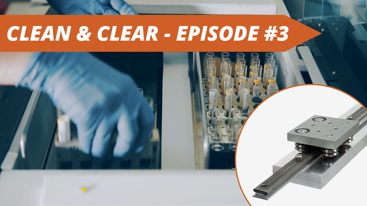 Miniature Linear Guides for Lab & Pharma Automation